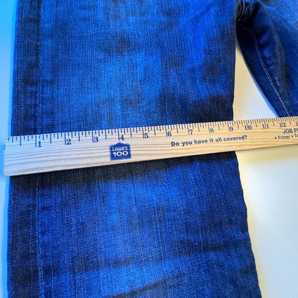 Boss Hugo Boss Jeans Mens Size 32/30 (30x29) Button Fly Straight Leg - Picture 10 of 16